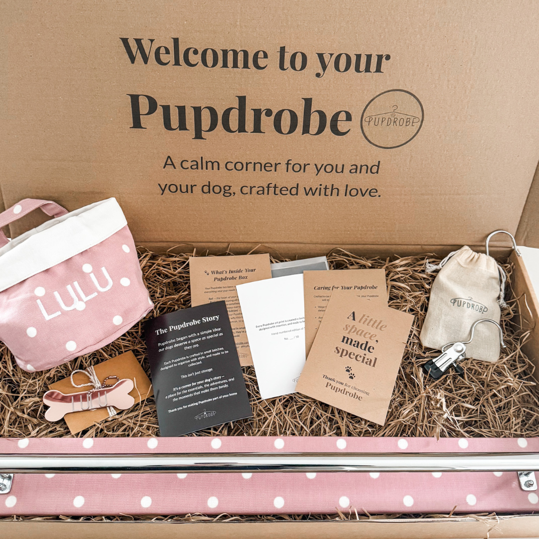 The Original Pupdrobe™ Gift Kit – Organised Dog Wardrobe Starter Set