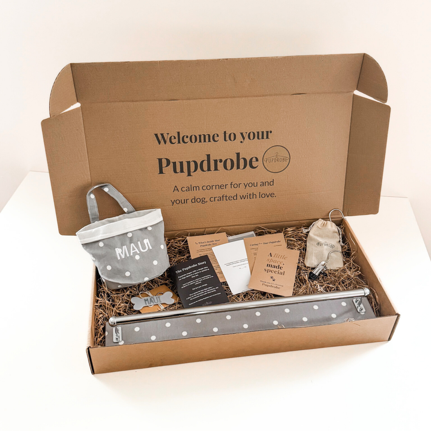 The Original Pupdrobe™ Gift Kit – Organised Dog Wardrobe Starter Set